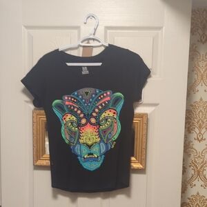 Colorful Graphic Women's Top